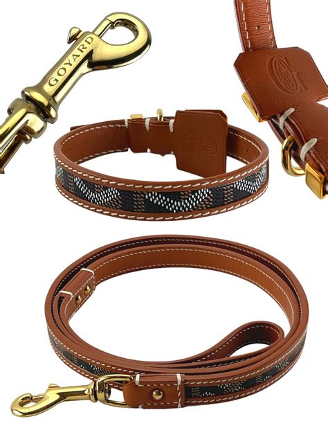 goyard collar for dogs|goyard leash.